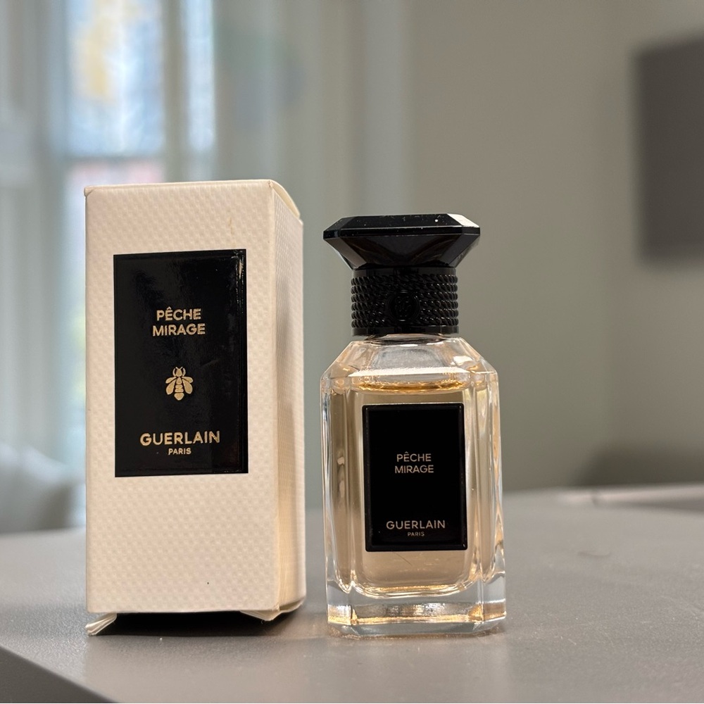 🍑 Guerlain Pêche Mirage – Eau de Parfum – Mini Bottle – New